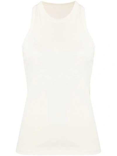 Shop Low Classic Classic Rib Sleeveless Top Clothing In Cream