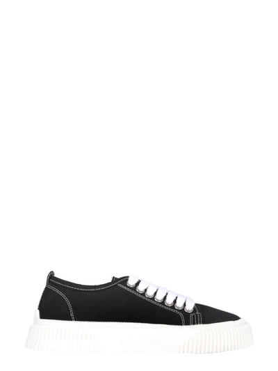 Shop Ami Alexandre Mattiussi Low-top Sneakers Unisex In Black