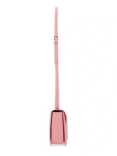 Shop Mansur Gavriel M-frame Shoulder Bag In Pink