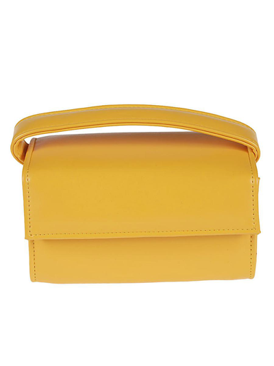 Shop Mabash The Baby Vegan Leather Mini Bag In Yellow