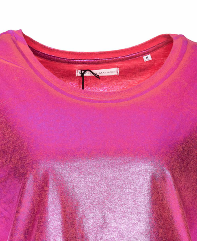 Shop Madison Maison T-shirts And Polos In Fuchsia