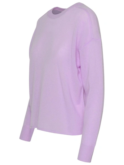 Shop 360cashmere 360 Cashmere Elaine Lilac Cashmere Sweater In Violet