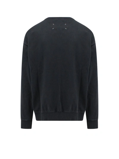 Shop Maison Margiela Sweatshirt In Black