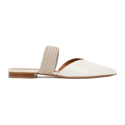 Shop Malone Souliers Maisie Ms Flat Shoes In Nude &amp; Neutrals