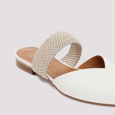 Shop Malone Souliers Maisie Ms Flat Shoes In Nude &amp; Neutrals