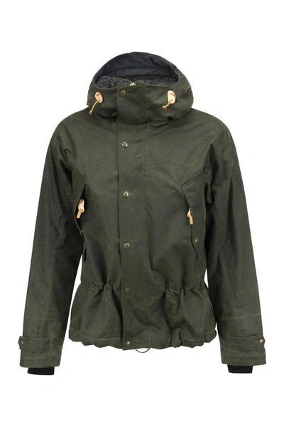 Shop Manifattura Ceccarelli Mountain - Jacket In Military Green