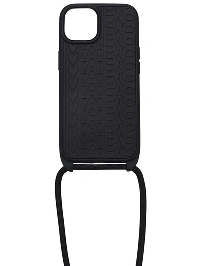 Shop Marc Jacobs Black Rubber Iphone 14 Case