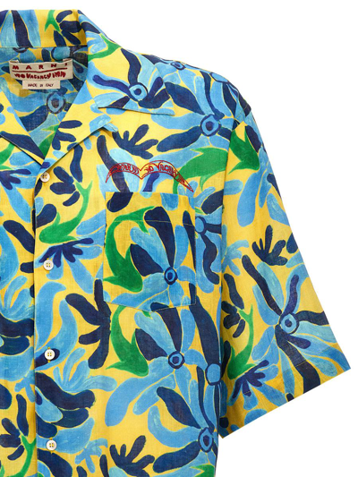 Shop Marni 'no Vacancy Inn' Capsule High Summer Shirt In Multicolor
