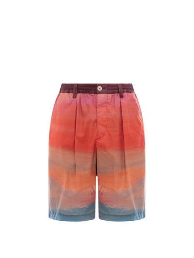 Shop Marni Bermuda Shorts In Multicolor