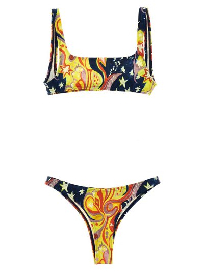 Shop Marni Bikini 'no Vacancy Inn' Capsule High Summer In Multicolor