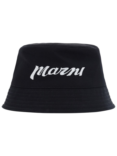 Shop Marni Hats E Hairbands In 00n99