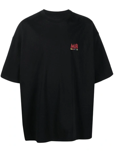 Shop Martine Rose Oversized T-shirt In Black