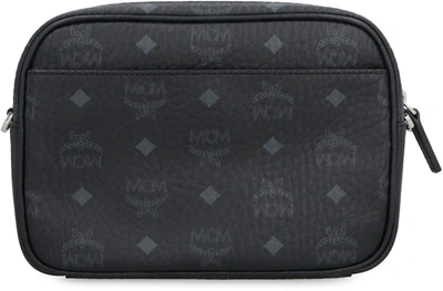 Shop Mcm Aren Crossbody Bag In Black