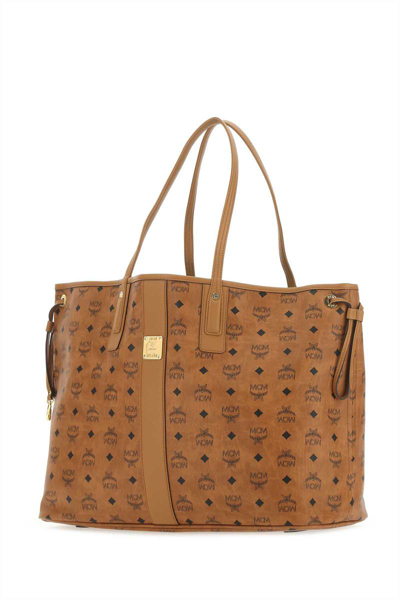 Mcm Liz Reversible Large Tote In Printed
