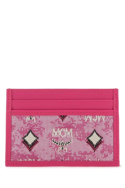Shop Mcm Wallets In Pink
