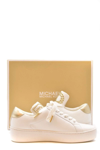 Shop Michael Kors Sneakers In White