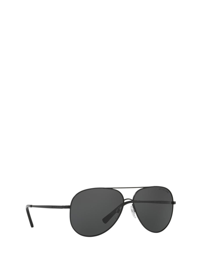 Shop Michael Kors Sunglasses In Matte Black