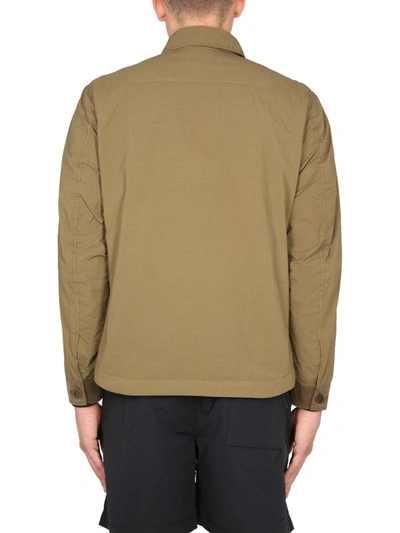 Ten C Patch-pocket Jacket In Brown