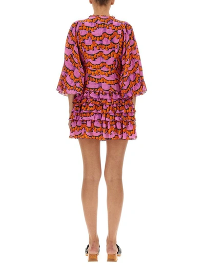 Shop La Doublej Mini Jeanne Dress In Multicolor