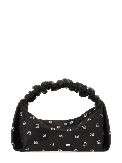 Shop Alexander Wang Mini Scrunchie Bag In Black