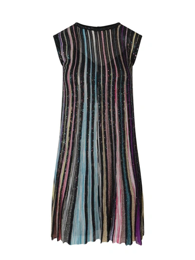 Shop Missoni Dress In Multicolor