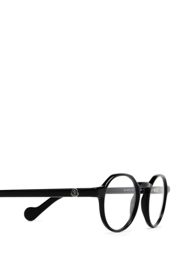 Shop Moncler Eyeglasses In Black
