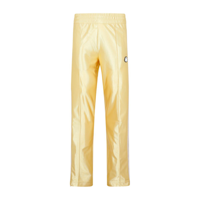 Shop Moncler Genius X Palm Angels  Track Pants In Yellow &amp; Orange