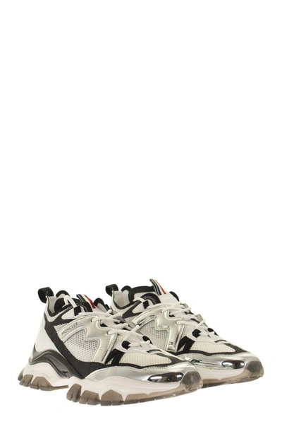 Shop Moncler Leave No Trace - Sneakers In White/black