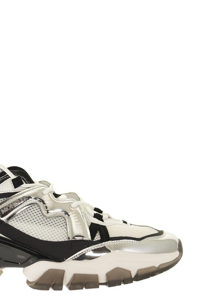 Shop Moncler Leave No Trace - Sneakers In White/black