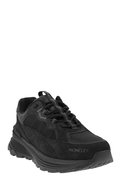 Shop Moncler Lite Runner Sneaker In Black