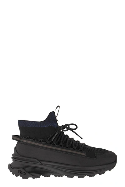 Shop Moncler Monte Runner - Sneaker High Top In Black