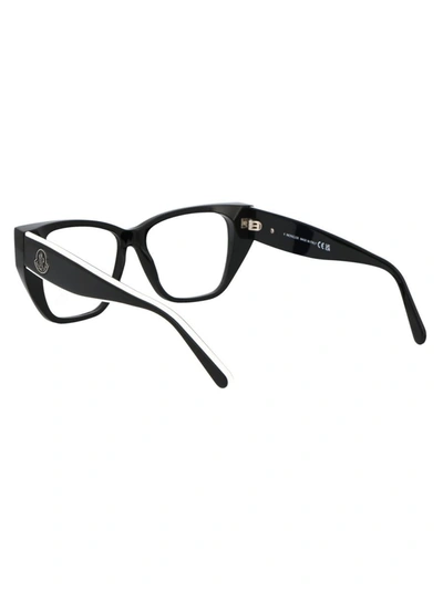Moncler Ml5187 Glasses In 001 Black