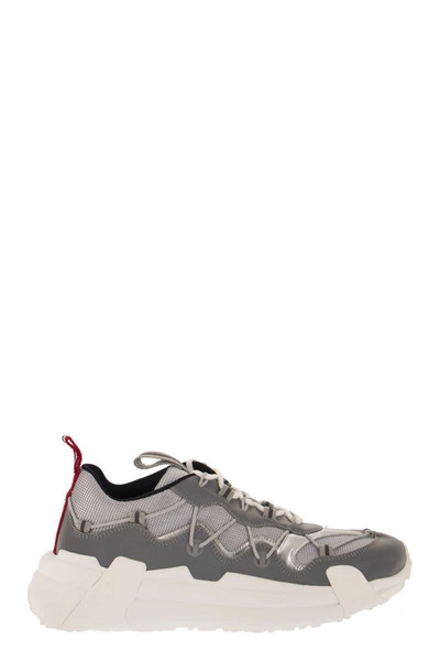 Shop Moncler Sneaker Compassor In Grey