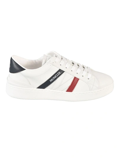 Shop Moncler Sneakers White