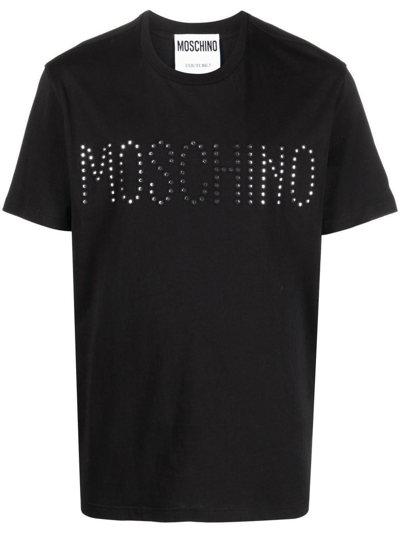 Shop Moschino Couture T-shirts & Tops In Black