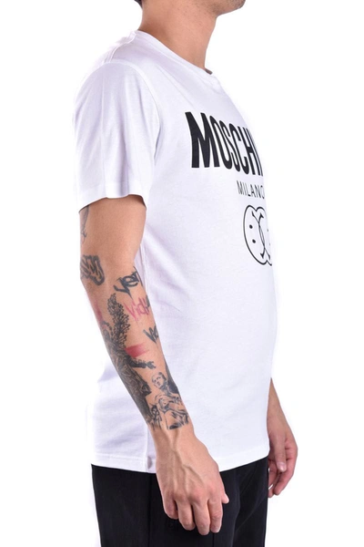 Shop Moschino T-shirts In White