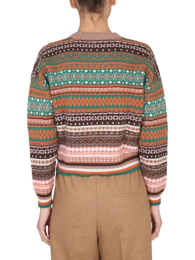 Shop Ballantyne Multicolor Crewneck Sweater