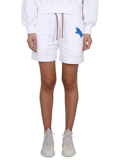 Shop Canada Goose X Paola Pivi Muskoka Shorts In White
