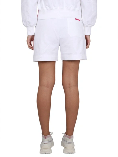Shop Canada Goose X Paola Pivi Muskoka Shorts In White