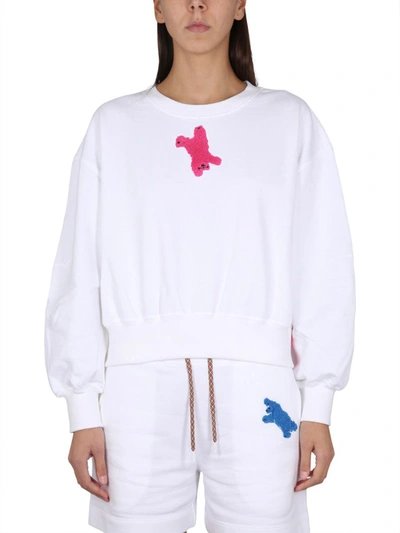 Shop Canada Goose X Paola Pivi Muskoka Sweatshirt In White