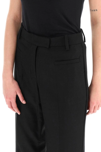 Shop Mvp Wardrobe 'bleecker' Wool Blend Classic Pants In Black
