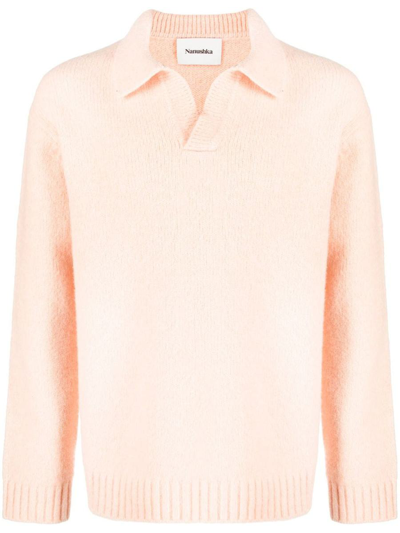 Shop Nanushka Sweater In Apricot