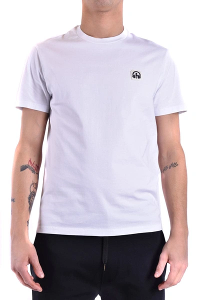 Shop Neil Barrett T-shirts In White/black