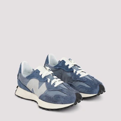 Shop New Balance 327 Warped Sneakers Shoes In Blue