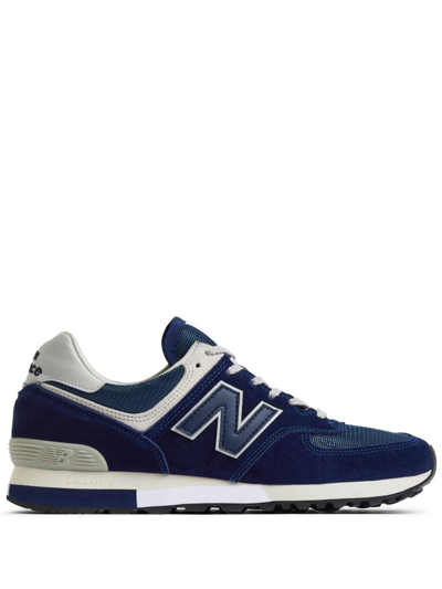 Shop New Balance 576 Sneakers In Blue