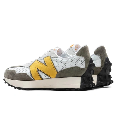 Shop New Balance Lifestyle Sneakers In White/green