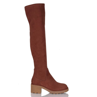 Shop Ninalilou Boots In Chestnut