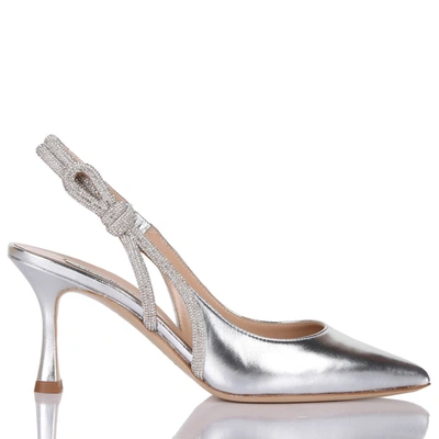 Shop Ninalilou Heeled Shoes In Silver