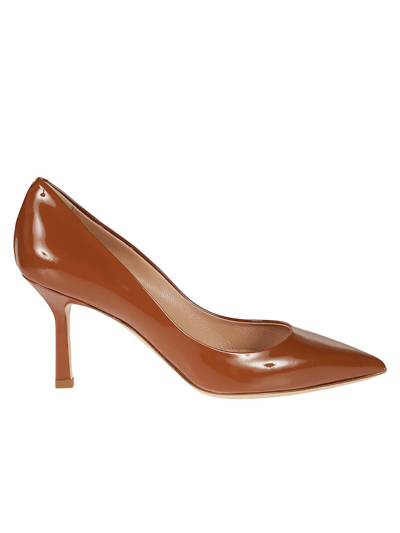 Shop Ninalilou Heeled Shoes In Leather