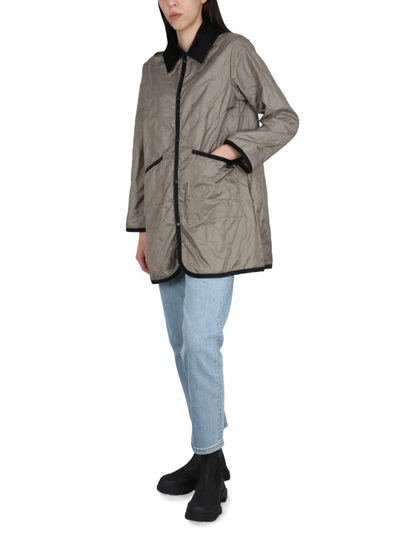 Shop Lavenham Nylon Jacket In Grey